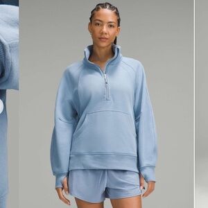 Lululemon Scuba Oversized Funnel-Neck Half Zip *Long - Size M/L